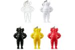 KAWS Tokyo First Chum Keychain Clear/White/Black/Yellow/Pink - Image 5