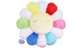 Takashi Murakami Flower Plush 60CM Rainbow/White/Yellow - Image 2