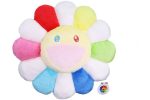 Takashi Murakami Flower Plush 60CM Rainbow/White/Yellow