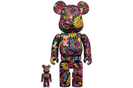 Bearbrick Psychedelic Paisley 100% & 400% Set