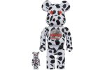 Bearbrick x atmos Dalmatian 100% & 400% Set