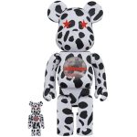Bearbrick x atmos Dalmatian 100% & 400% Set