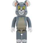 Bearbrick Tom and Jerry: Tom Flocky 100% & 400% Set