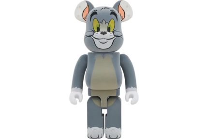 Bearbrick Tom and Jerry: Tom Flocky 100% & 400% Set