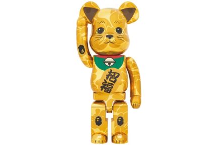 Bearbrick x BAPE Maneki Neko 1000%