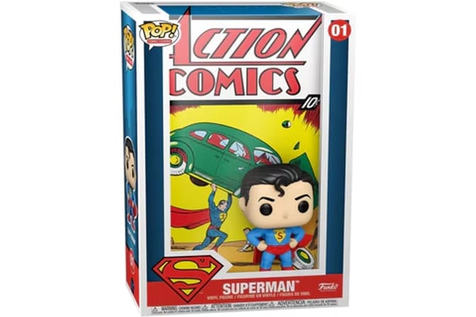 ea75c2_026a32c414054a958aeb678f864ec1f6~mv2 Funko Pop! Comic Covers Superman Figure #01 (Copy) - Image 1