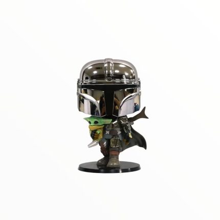 Funko Pop! Star Wars The Mandalorian with the Child Figure