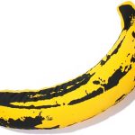 BAPE ABC Camo Andy Warhol Banana Cushion