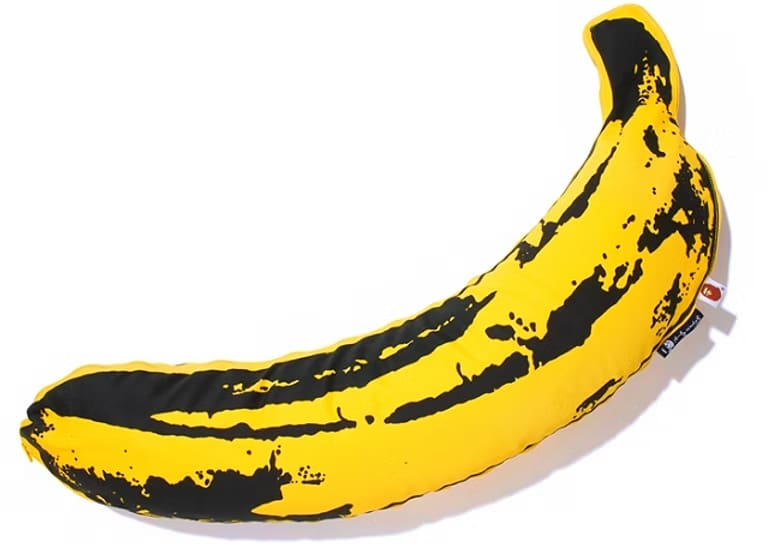 ea75c2_4633180fb536467a8478318d194b766b~mv2 BAPE ABC Camo Andy Warhol Banana Cushion - Image 1