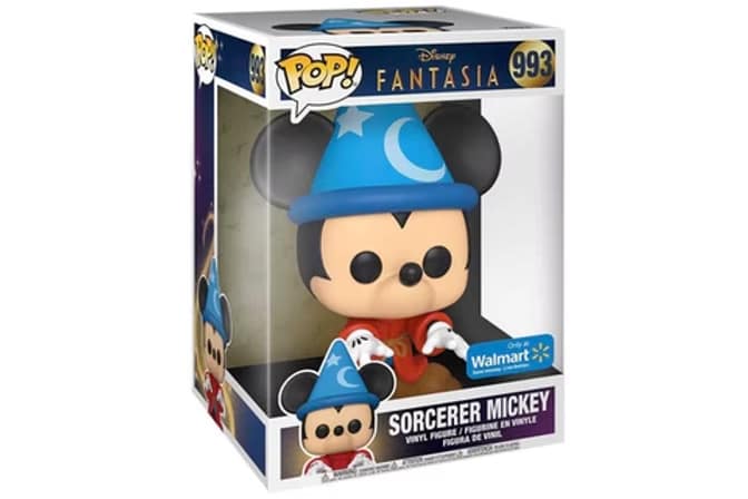 ea75c2_8704109640c841d6bbbf18f70900af5d~mv2 Funko Pop! Disney Fantasia Sorcerer Mickey 10 inch Walmart Exclusive Figure #993 - Image 1