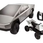 Hot Wheels x Tesla Cybertruck 1:10 Scale RC Car (2021 Version w/ Cyberquad)