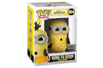 Funko Pop! Movies Minions The Rise of Gru Kung Fe Kevin(Glow) FYE Exclusive Fig