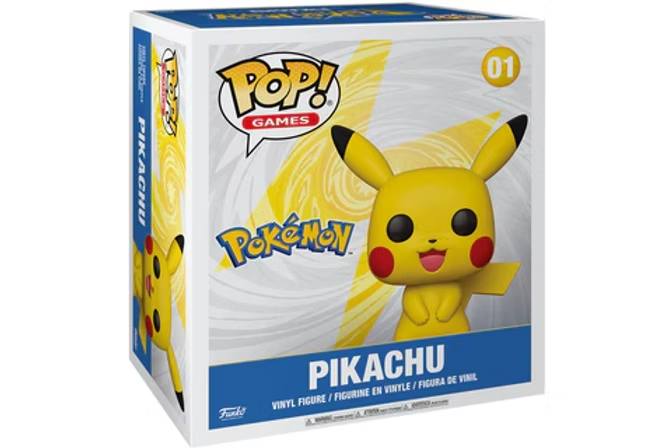 ea75c2_fff23be5ed7542d99289a7ff9fc897d6~mv2 Funko Pop! Games Pokemon Pikachu 18 Inch Figure #01 - Image 1