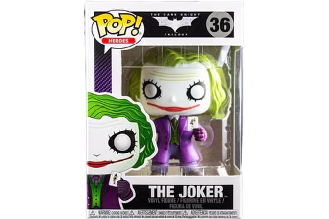 new proj Funko Pop! Heroes The Dark Knight Trilogy The Joker Figure #36 - Image 1