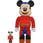 Bearbrick Fantasia Mickey 100% & 400% Set