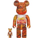 Bearbrick My First Bearbrick Baby Autumn Leaves Ver. 100% & 400% Set