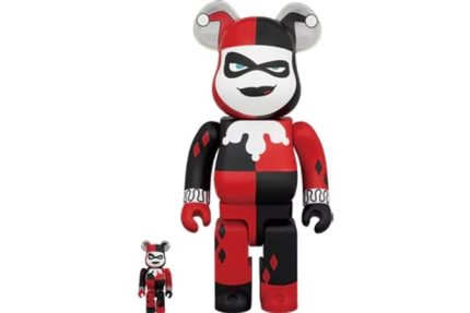 Bearbrick HARLEY QUINN (BATMAN The Animated Series Ver.) 100% & 400% Set