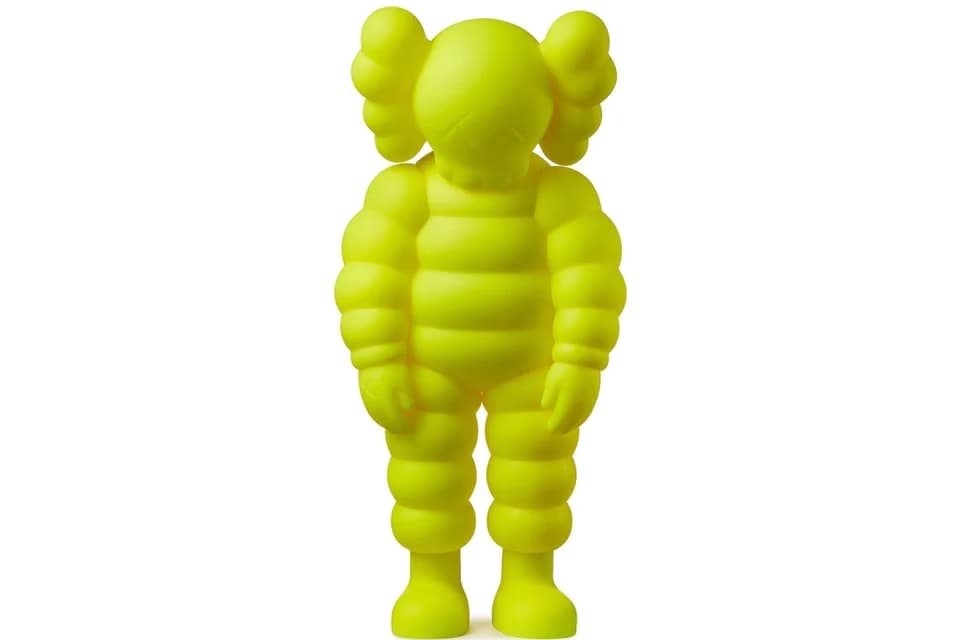yellow KAWS What Party Figure Yellow - Image 1